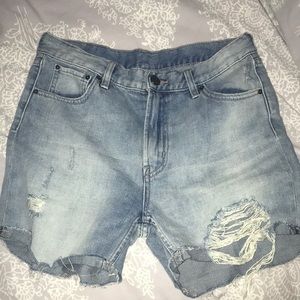 BDG distressed biker/ mom shorts